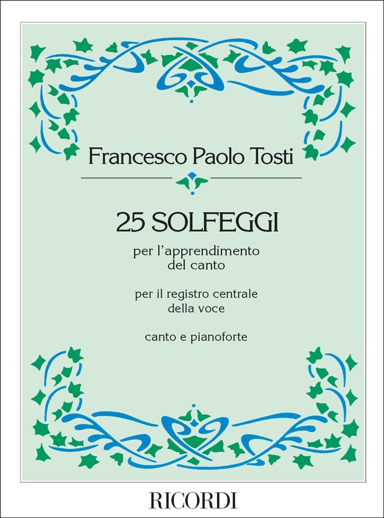 25 Solfeggi Per L'Apprendimento Del Canto